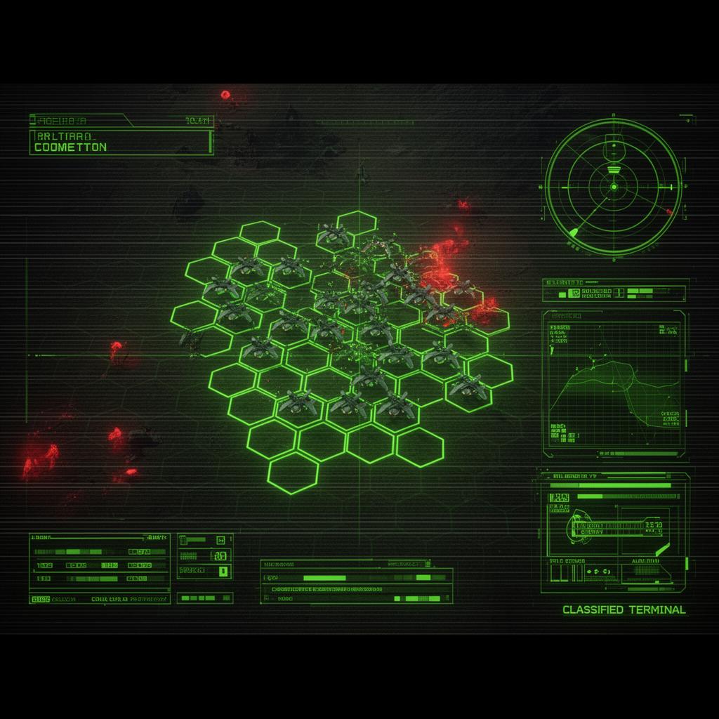 Drone Brigade tactical command interface preview